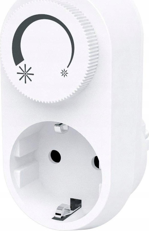 Lampka wtykowa do gniazdka REV REV Adapter Plug with integr. LED-Dimmer,white EMD201 20270112