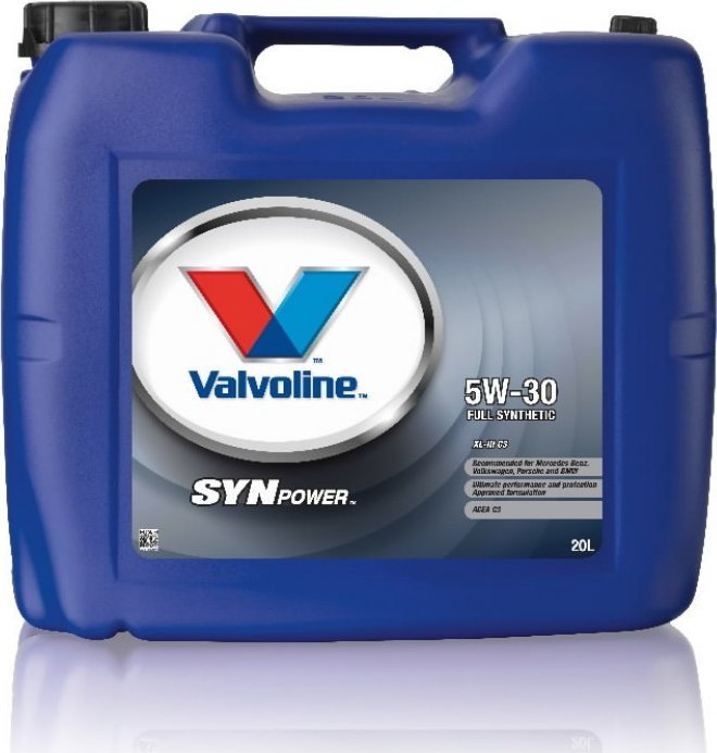 Valvoline Alyva varikliui SYNPOWER XL-III C3 5W30 20L, Valvoline