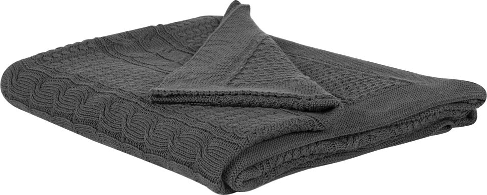 Beliani Koc 140 x 170 cm szary FETHIYE