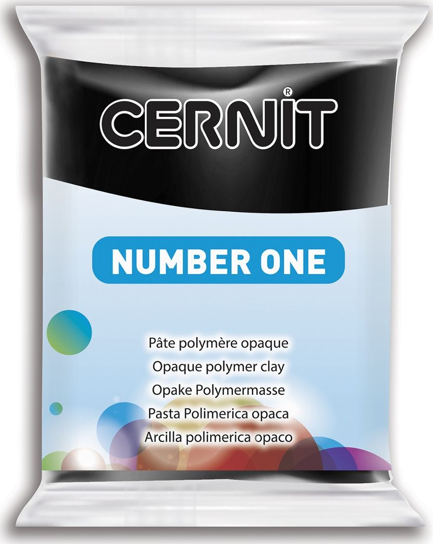Cernit Modelina Cernit Czarna 56 g