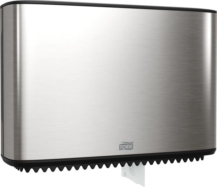 Tork Tork Image Design Dozownik do papieru toaletowego, Mini Jumbo - Stalowy