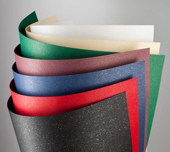 Argo Papier ozdobny Galeria Papieru mika metaliczny A4 kremowy 240g 20 ark