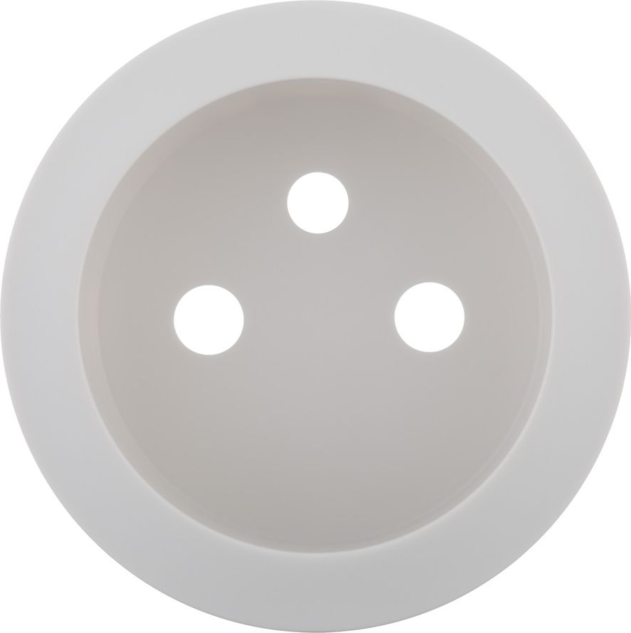 Legrand Plakietka gniazda POJ.2P+Z biała (068112)
