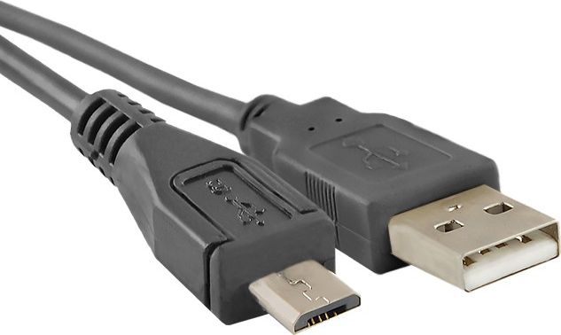Kabel USB Qoltec USB-A - microUSB 1.8 m Czarny (5901878523262)