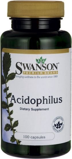 Swanson Acidophilus - 100 kapsułek