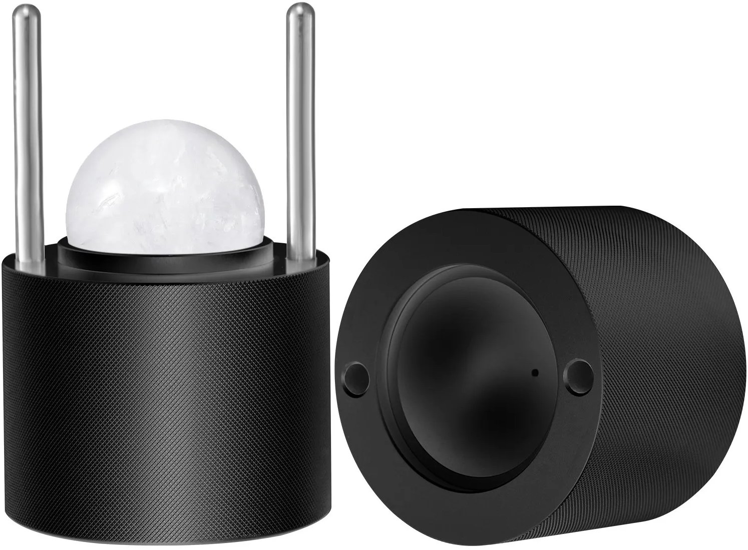 Prasa do kul lodowych 60mm aluminiowa z formą i akcesoriami do drinków