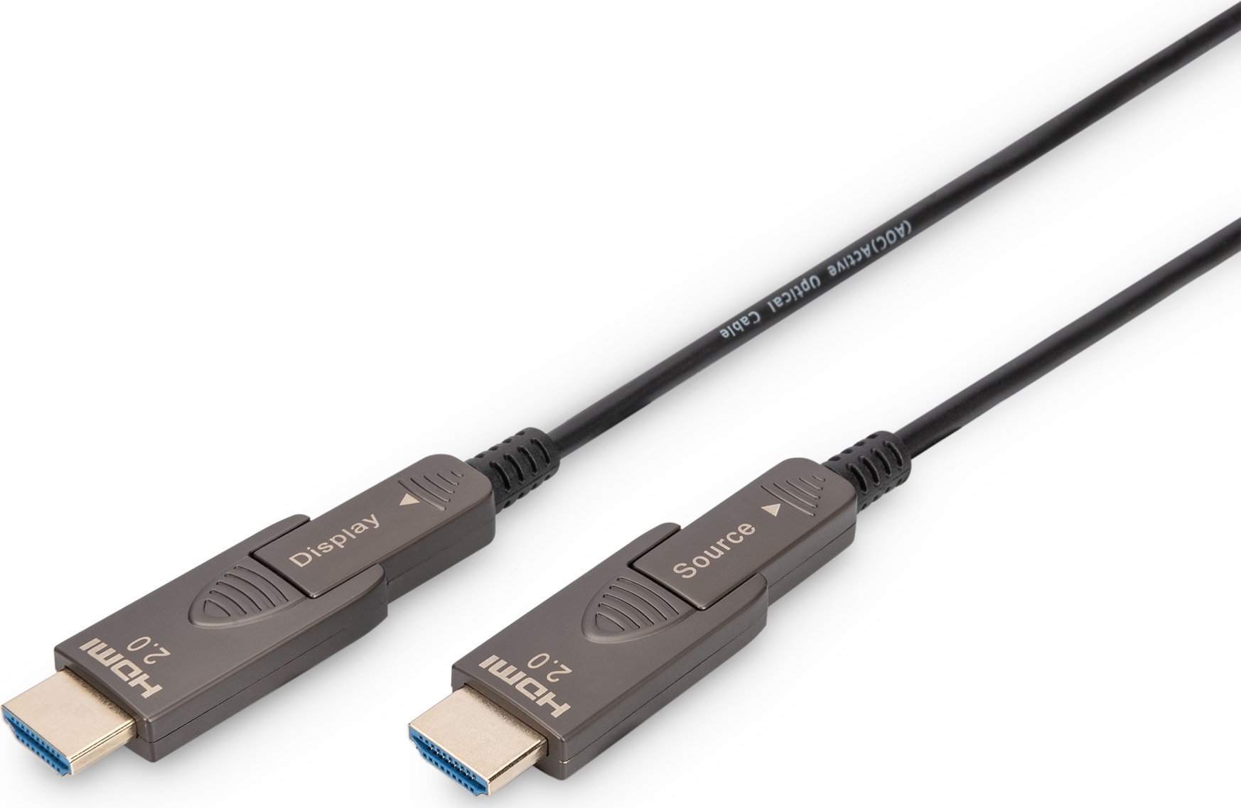 Kabel Digitus HDMI - HDMI 15m czarny (AK-330127-150-S)