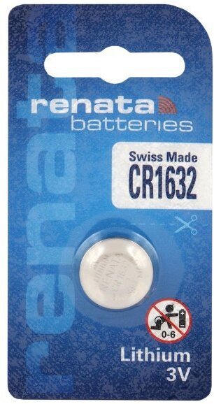 Renata bateria guzikowa CR 1632 3 V 1 szt 137 mAh Lithium
