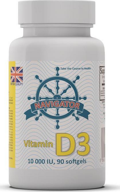 Navigator Navigator Witamina D3 10000 IU - 90 kapsułek