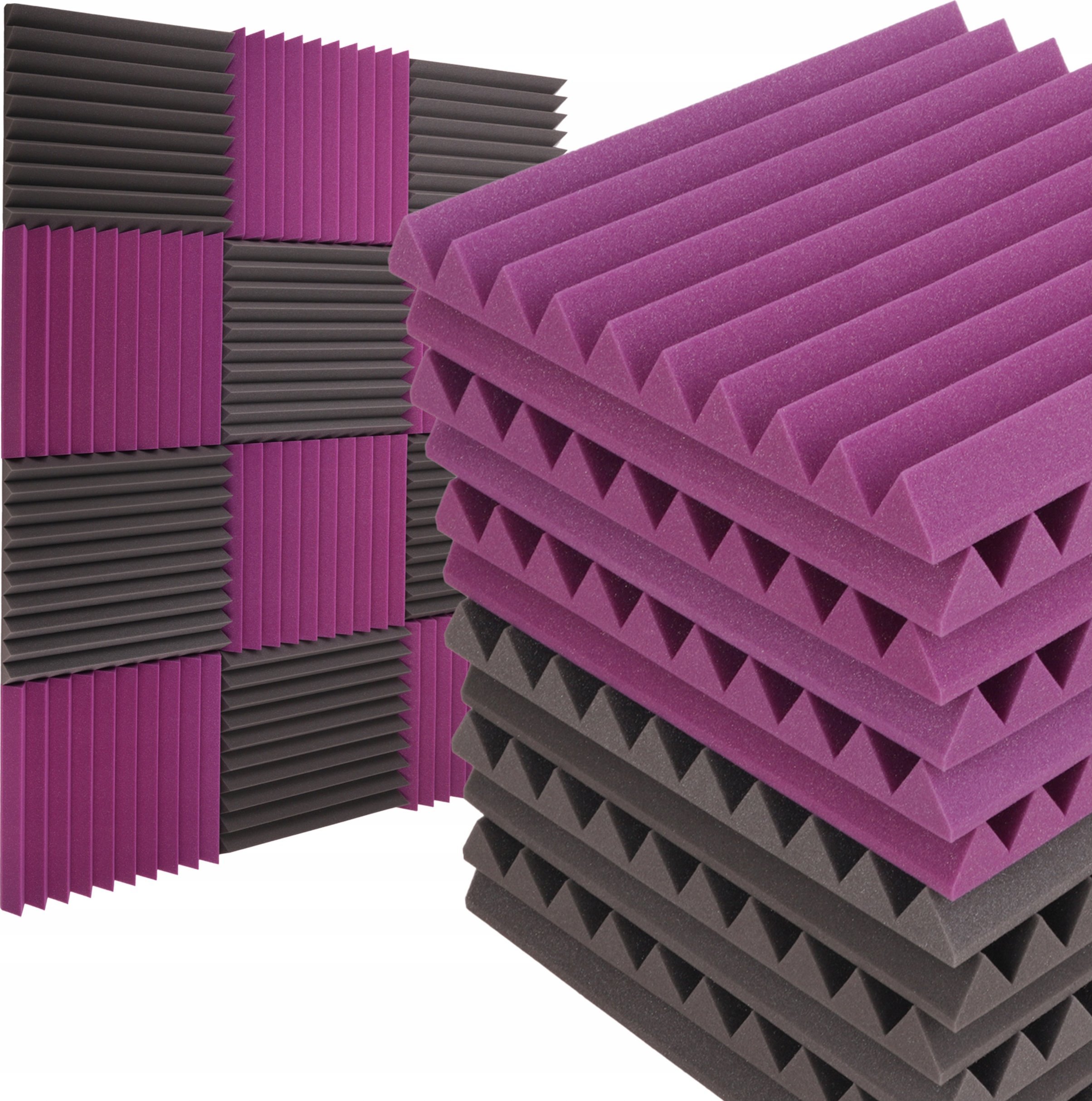 Bitmat panele wygłuszające klin akustyczny pochłaniający echo i pogłos do wnętrz