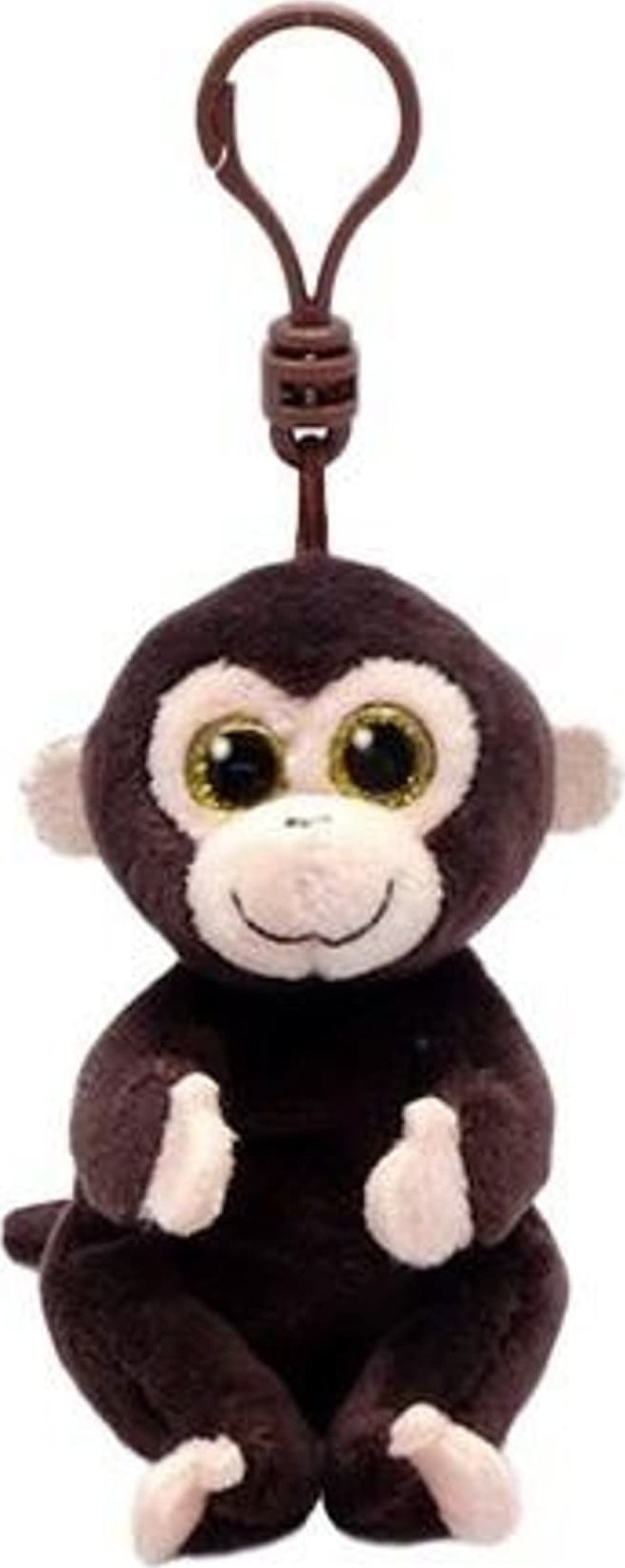 Breloczek TY INC. Brelok pluszak Ty Beanie Bellies Matteo brązowa małpa 8,5cm 43107