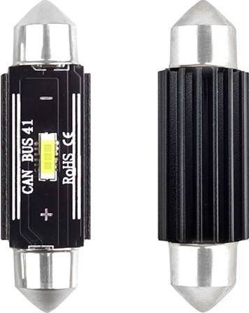 AMiO LED CANBUS 1 SMD UltraBright 1860 Festoon 41mm White 12V/24V