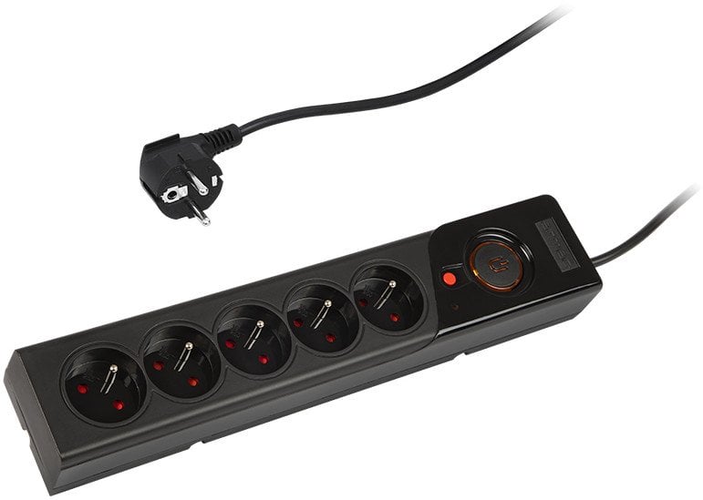 98-403# Filtr sieciowy 1,5m z5 czarny