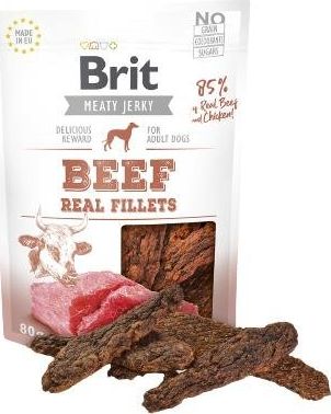 Brit BRIT JERKY Beef Fillets 80g