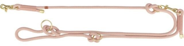 Trixie Soft Rope smycz dla psa różowa/jasnoróżowa nylon S–XL: 2.00 m/o 10 mm