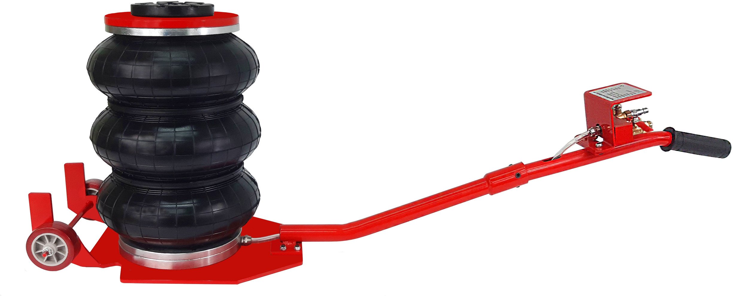 Podnośnik pneumatyczny warsztatowy warsztat PP1 Bałwanek 3500 kg + GUMA