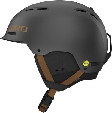 Kask zimowy GIRO TRIG MIPS metallic coal tan roz. M (55.5-59 cm) (NEW 2024/2025)