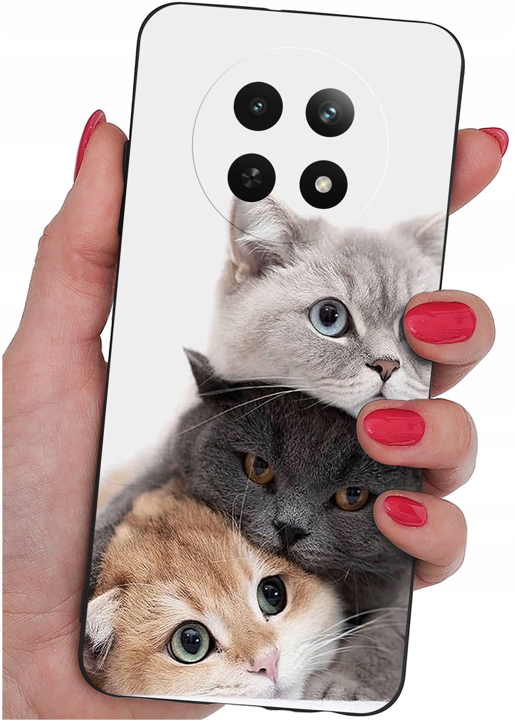 Etui do Realme 12 5G | 12x 5G WZORY |SILIKONOWE MATT CASE + SZKŁO 9H