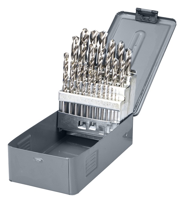 Wiertło Pro-Line HSS walcowe 1,5 2 7 4,5 4 5,5 5 1 3 2,5 3,5 6 10 10,5 11 11,5 12 12,5 13 6,5 7,5 8 8,5 9 9,5mm zestaw (77225)