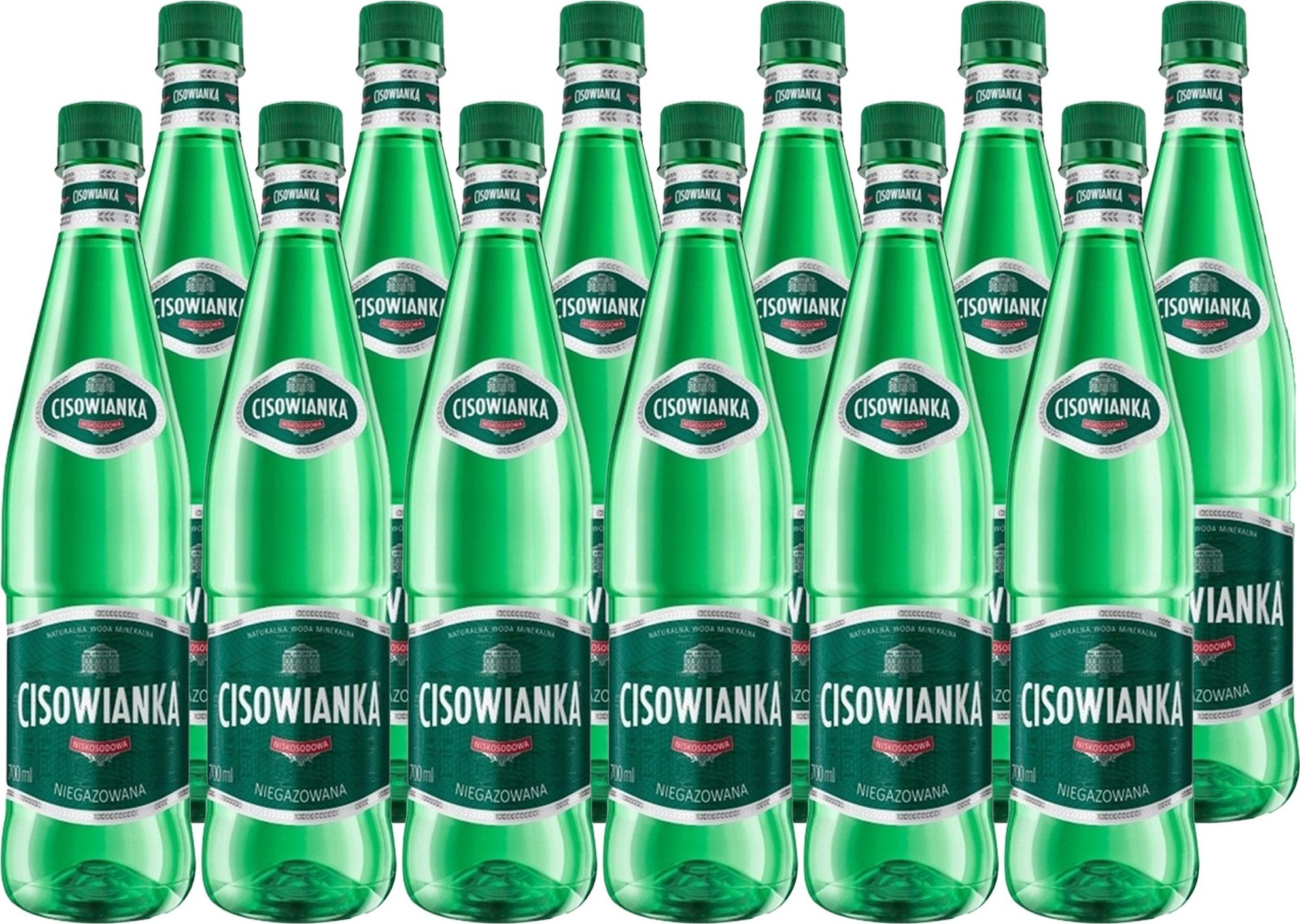 Woda Cisowianka woda mineralna niegazowana 700 ml x 12 sztuk