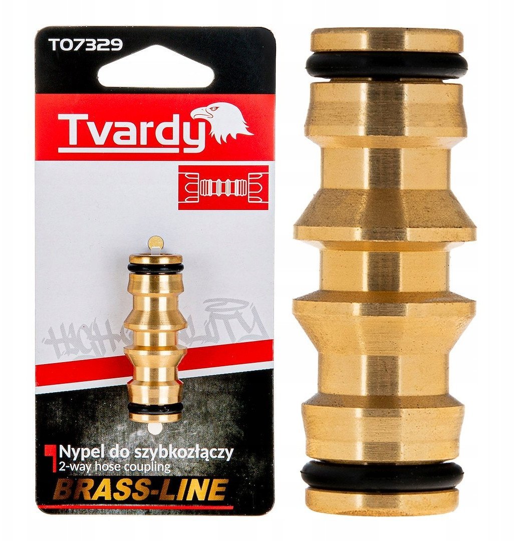 Nypel do szybkozłączy BRASS-LINE (10/80)