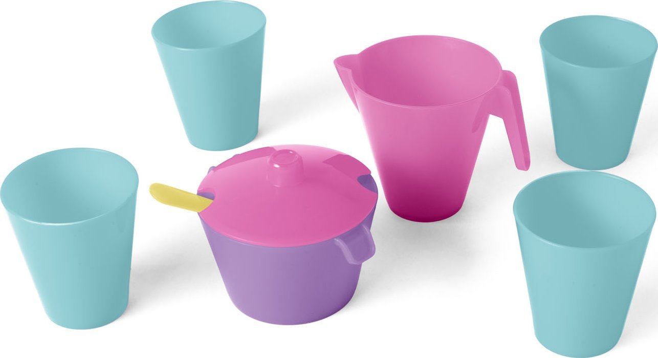 Wader PARTY TIME ZESTAW NACZYŃ 8 EL. RÓŻOWY WADER 22210