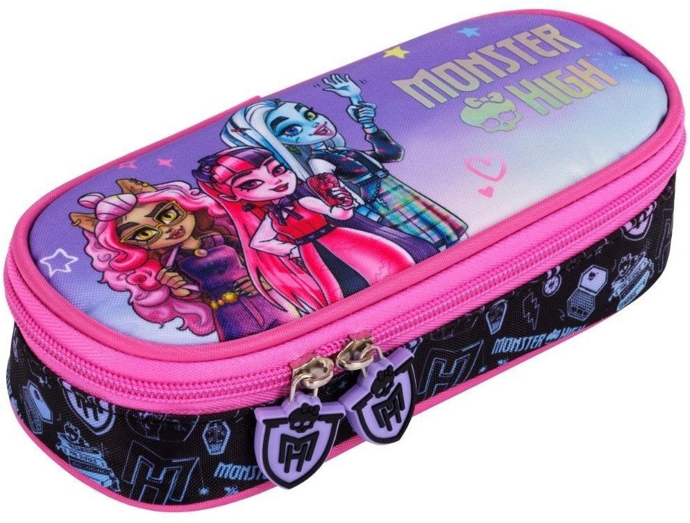 Piórnik saszetka z wewnętrzną klapką Monster High