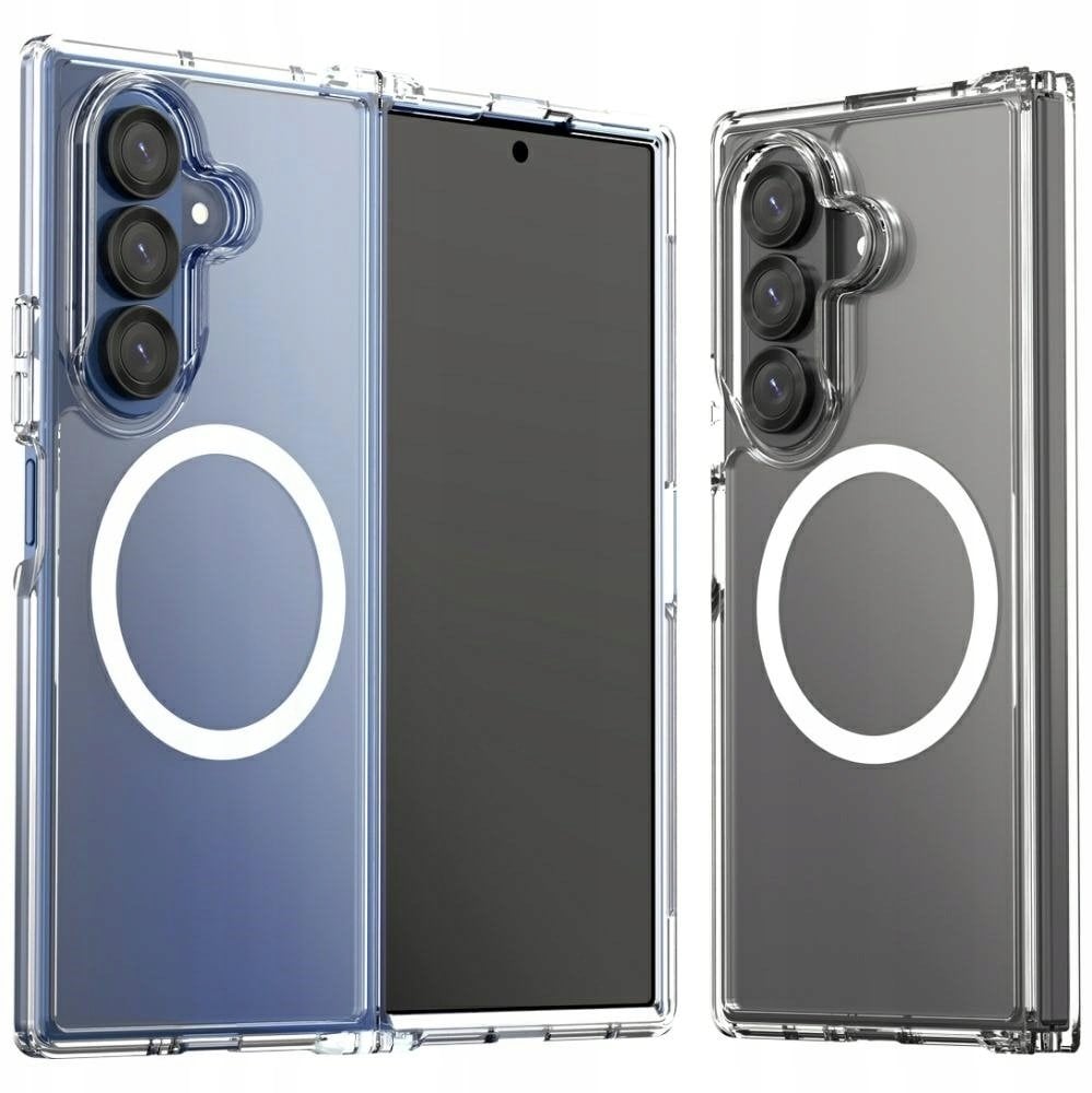 Case Araree Duple M MagSafe Qi2 for Samsung Galaxy Z Fold7 transparent