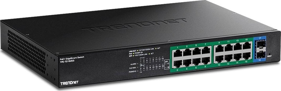 Switch TRENDnet TRENDnet 18-Port Gigabit EdgeSmart PoE+ Switch