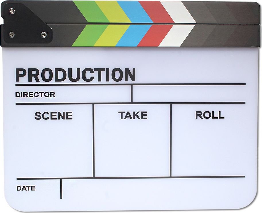 Commlite KLAPS FILMOWY 30x25cm / Biały / na Pisaki - Mazaki