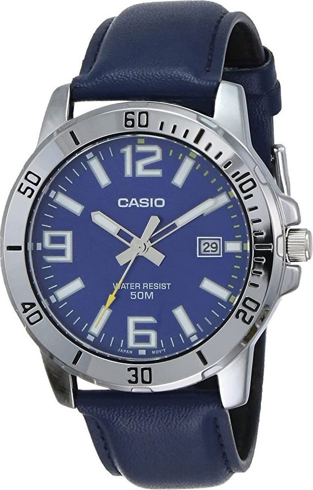 Zegarek Casio ZEGAREK MĘSKI CASIO MTP-VD01L-2BV (zd169a)