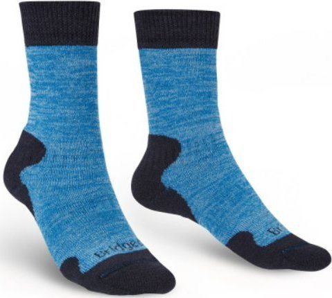 Bridgedale Skarpety trekkingowe Explorer Heavyweight Merino Comfort blue LD 41-43