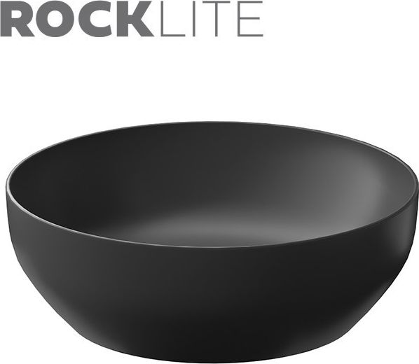 Umywalka Cersanit K677-019 Umywalka Nablatowa Larga Okrągła Antracyt Mat (40X40) BOX//CE.KRLA.U-NABL.LARGA.OKR-ANTR