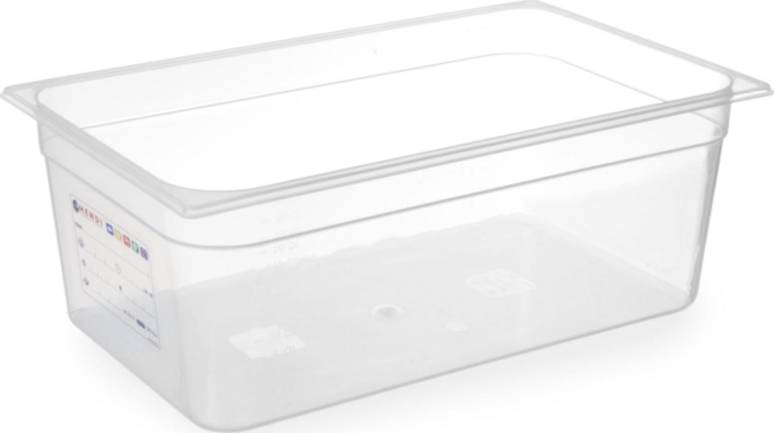 Hendi Pojemnik z polipropylenu HACCP GN 1/1 wys. 65 mm - Hendi 880036 Pojemnik z polipropylenu HACCP GN 1/1 wys. 65 mm - Hendi 880036