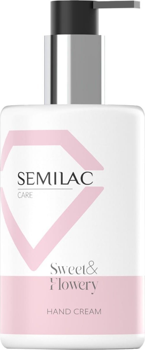 SEMILAC Care Sweet & Flowery Krem do rąk i paznokci 250 ml