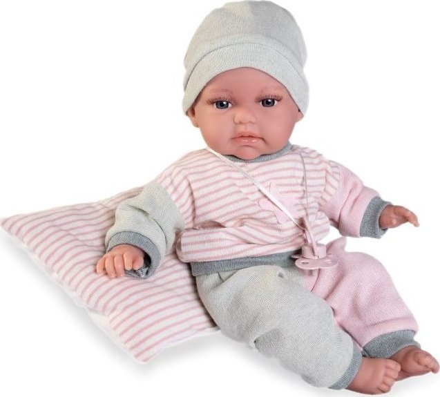 Lalka Toneta Baby gaworząca z poduszką Antonio Juan 70331