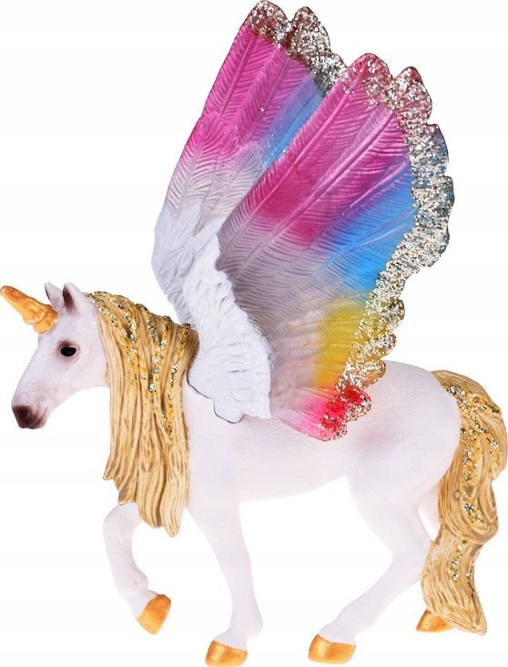 Figurka Jokomisiada Bajkowa Figurka konik Jednorożec Pegaz ze skrzydłami do kolekcji ZA5019