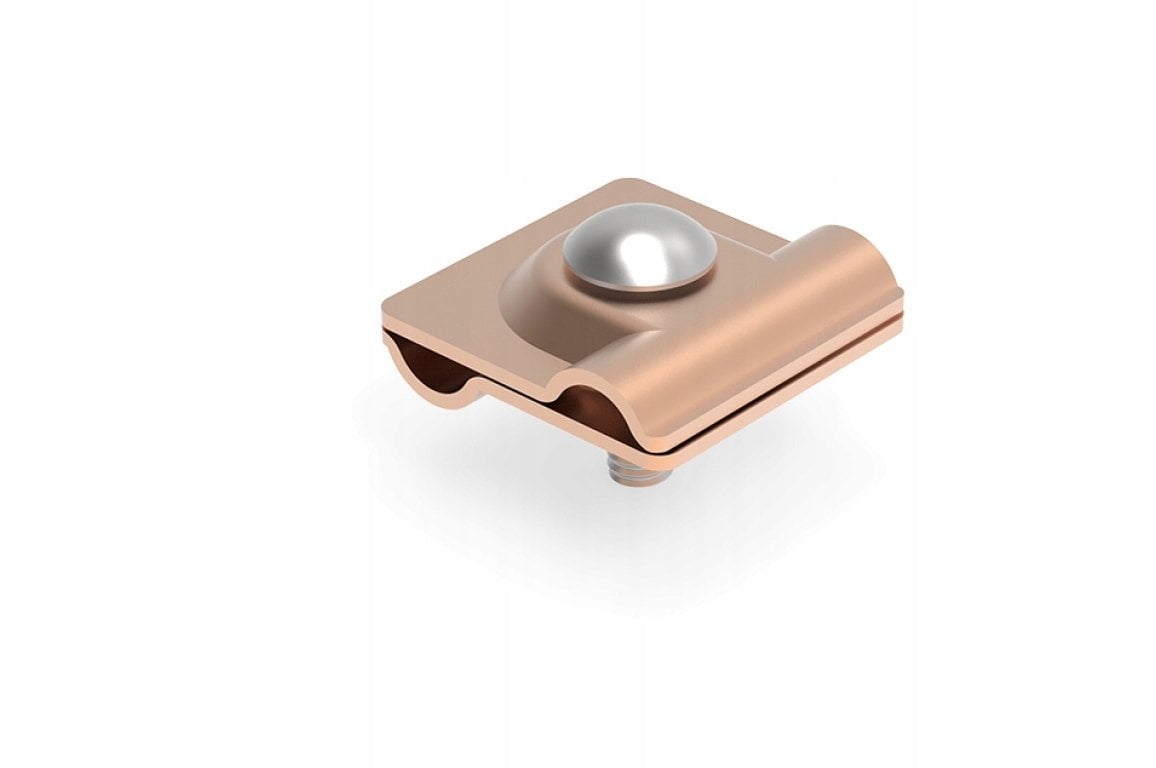 Złącze krzyżowe 1-otworowe miedziane 55.1 CU /95500103/