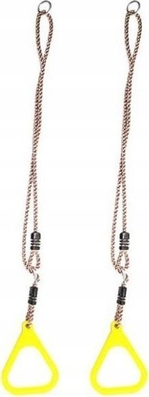 AllForBaby OBRĘCZE DO PODCIAGANIA SIĘ PLAC ZABAW ŻÓŁTE