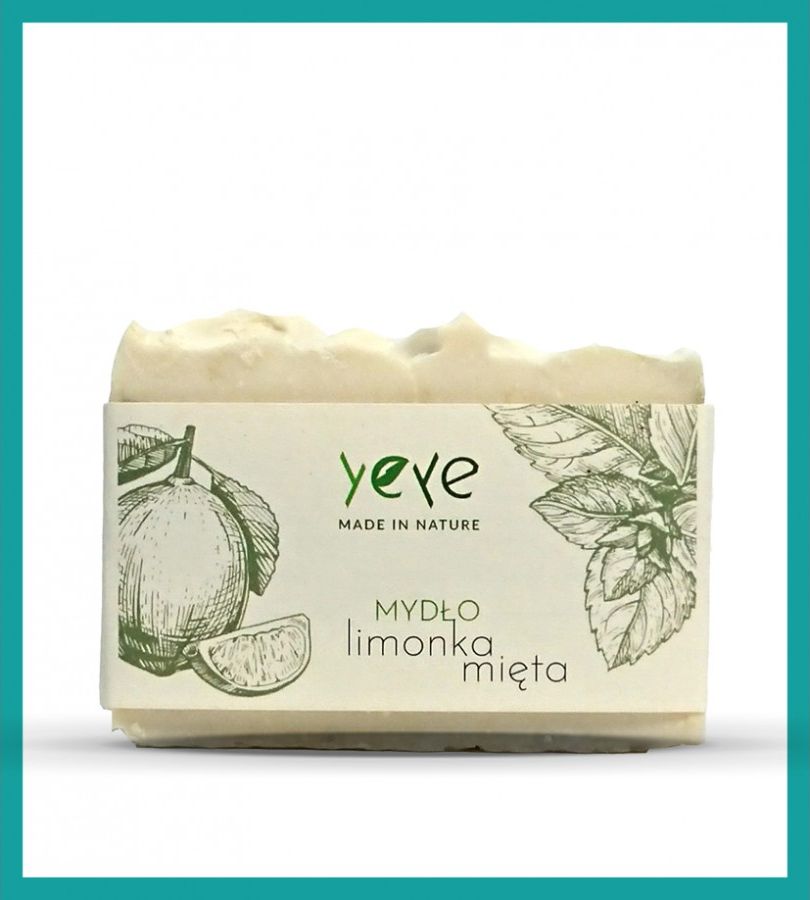Yeye Mydło w kostce Limonka i mięta 105g