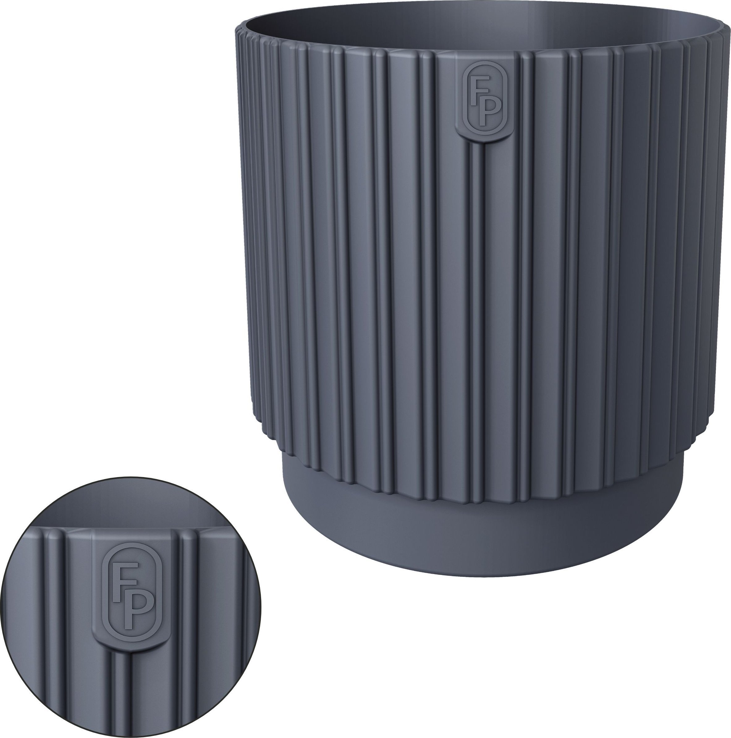 Form-Plastic Doniczka okrągła Mika Cyli Petit 18 Donica