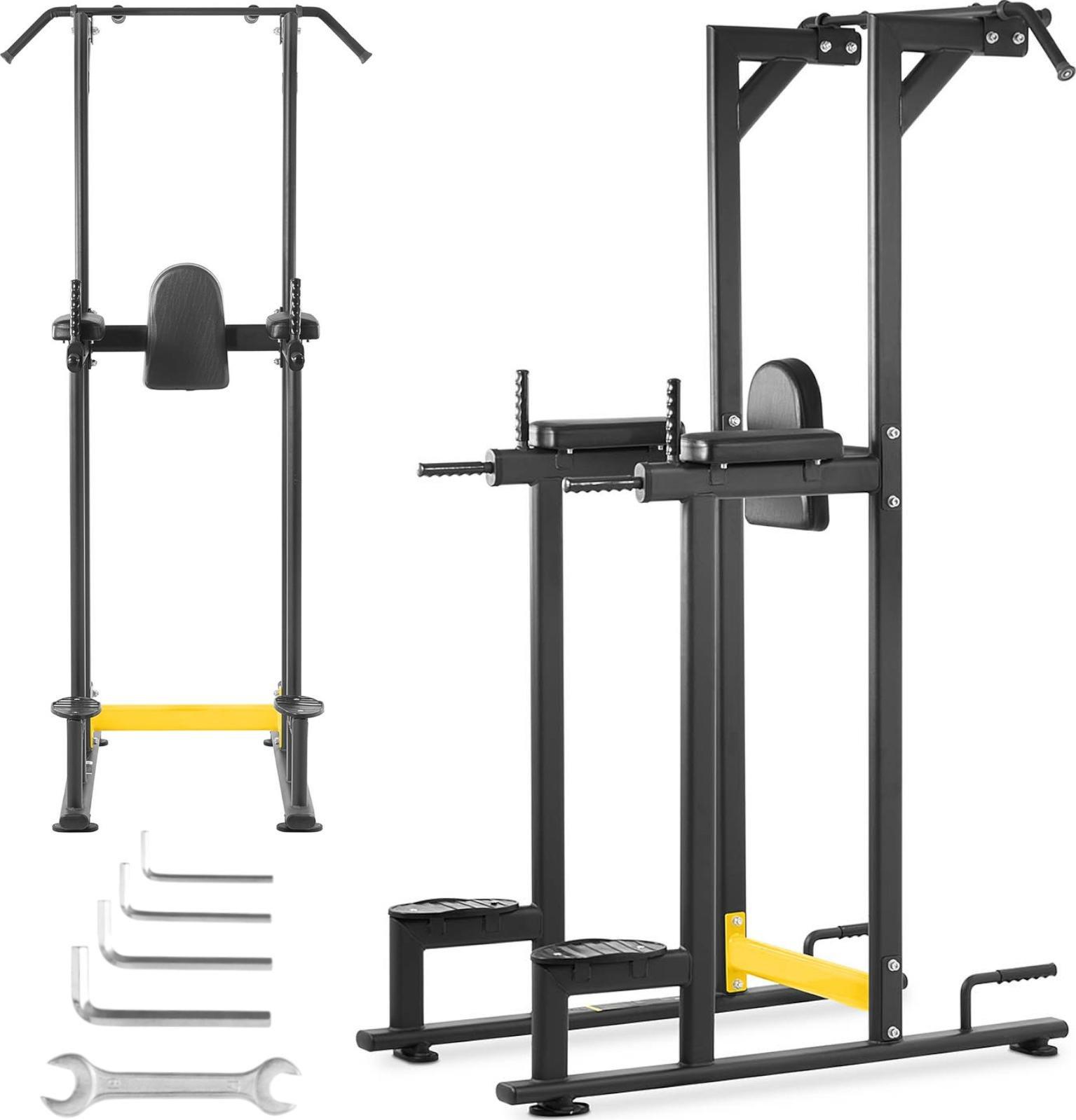 Gymrex Poręcz drążek wielofunkcyjny stacjonarny do ćwiczeń podciągania dipów Poręcz drążek wielofunkcyjny stacjonarny do ćwiczeń podciągania dipów