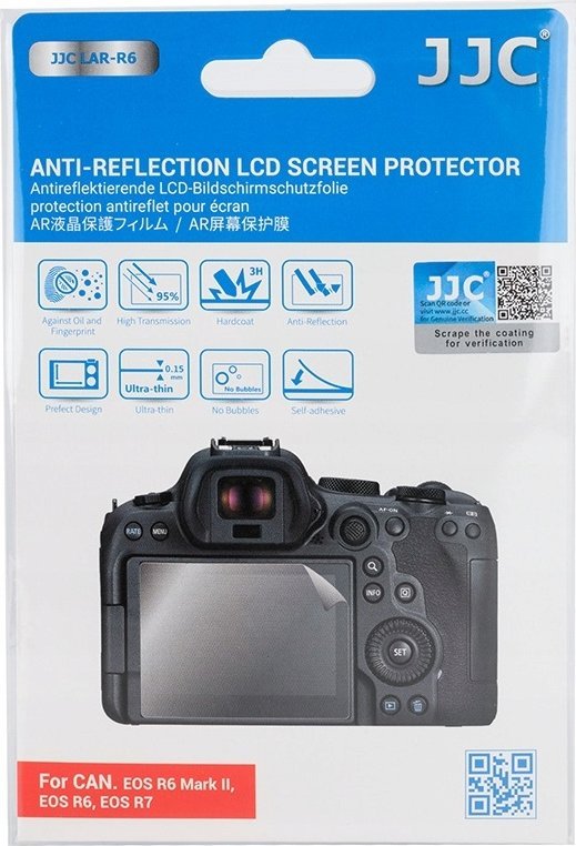 JJC Osłona Na Ekran Monitor Lcd Do Aparatu Canon Eos R6 Mark Ii, R6, R7 / Lar-r6