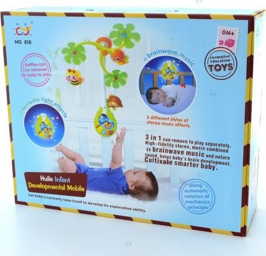 EURObaby Karuzela Zabawka Dżungla Zawieszki