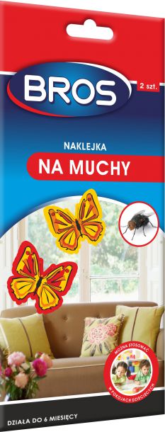 Bros Naklejka na muchy 2szt.