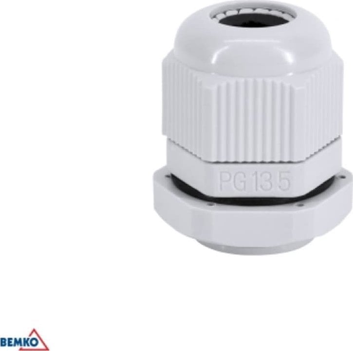 Bemko DŁAWNICA KABLOWA SZARA PG-13.5 (OPK. 100SZT.)