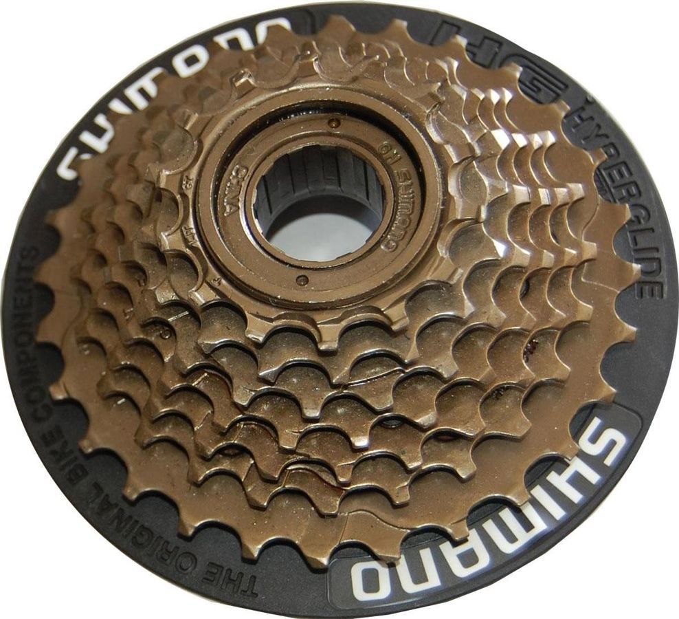 Shimano Wolnobieg Shimano MFTZ 21 7-rzędowy 14-28T brązowy z protektorem uniwersalny