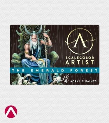 Scale 75 Scale75: Scalecolor - Paint Set - Artist Range - The Emerald Forest
