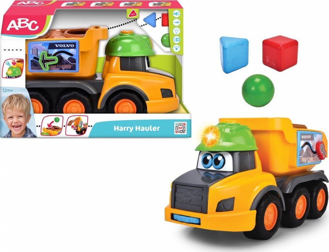 Simba Wywrotka ABC Harry z klockami 30 cm