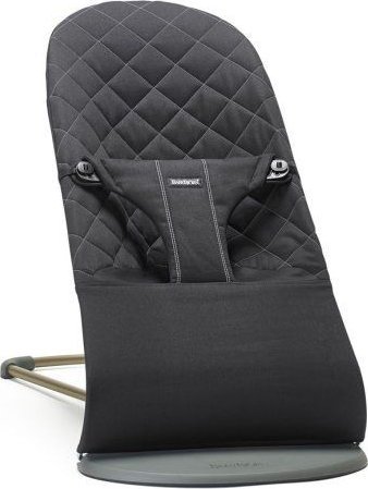 BabyBjorn BABYBJORN bouncer BLISS, Woven, Black, 006116